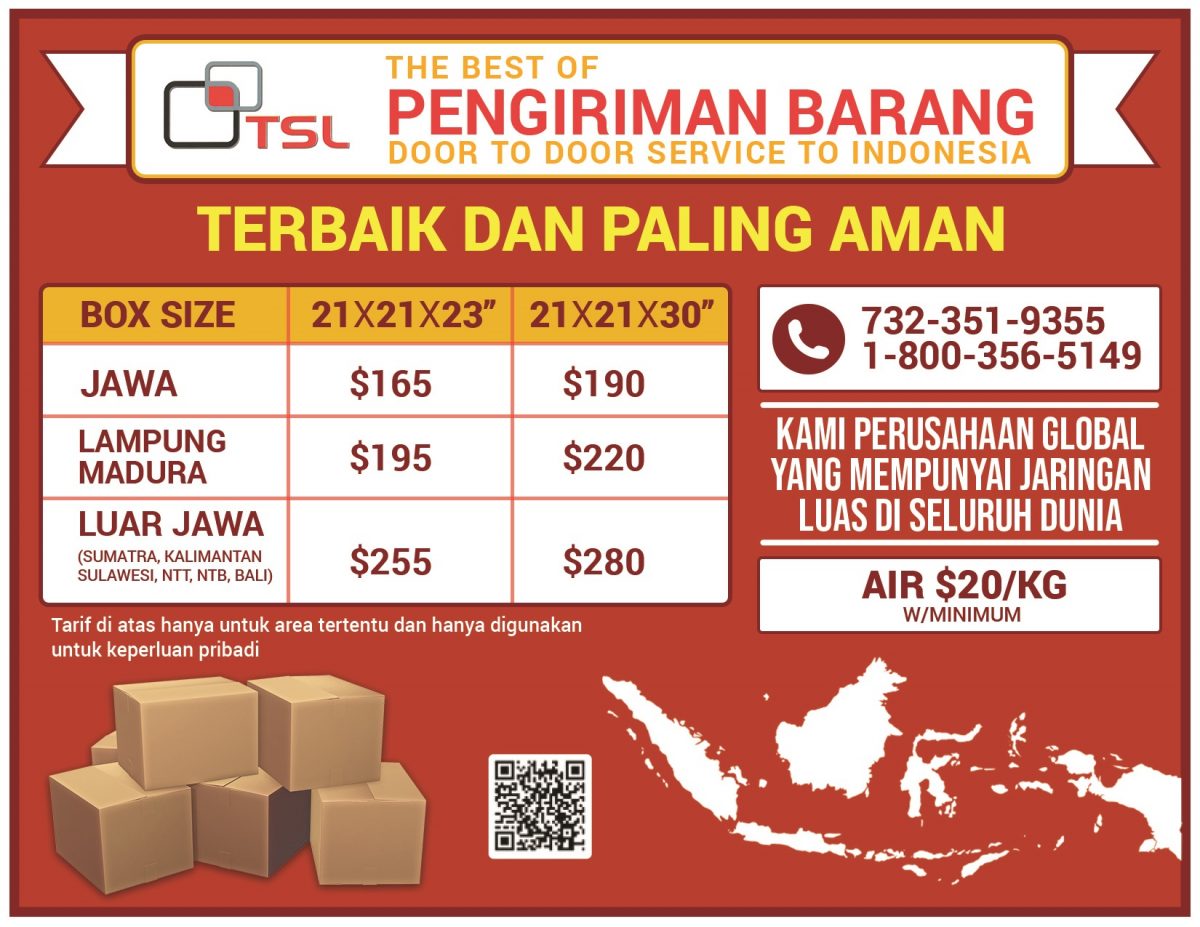TSL shipping services to Asia