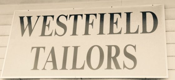 westfield tailors banner