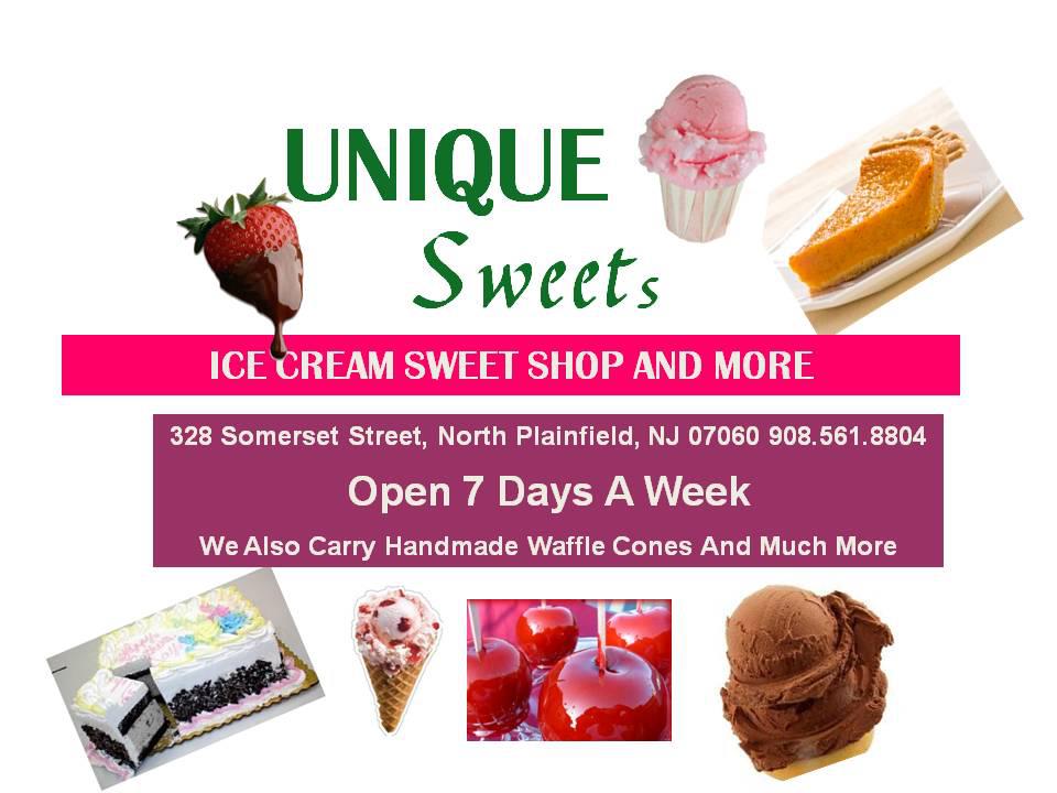Unigue Sweets flyer
