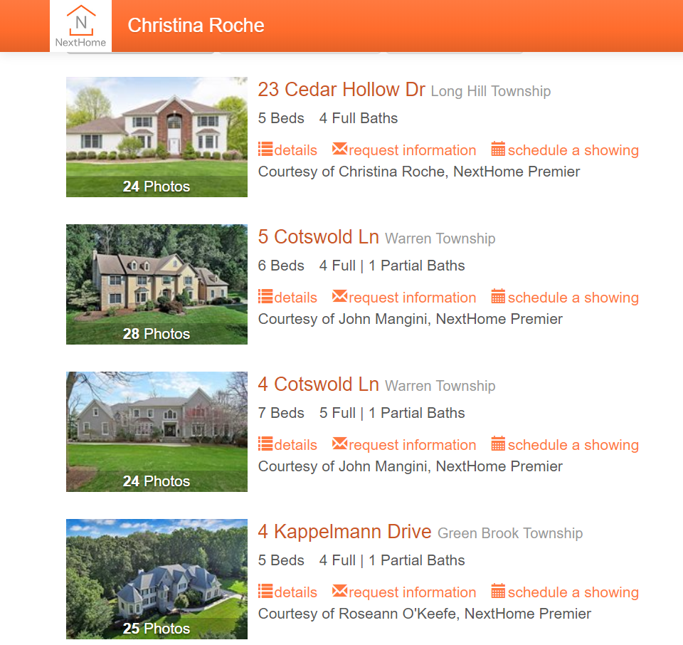 Roche house listings