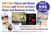 Direct Mail Advertising Full Color Flyers and Menus