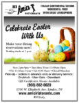 Celebrate Easter at Amici Ristorante!