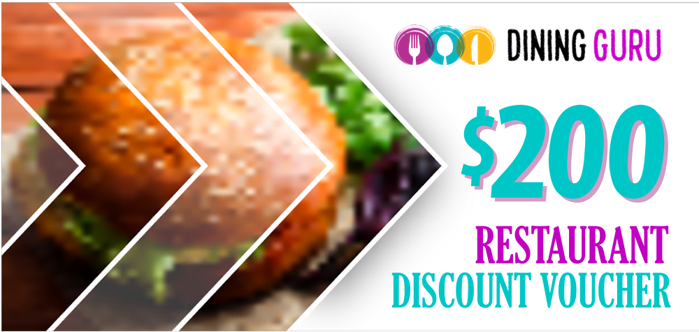 $200 Dining Guru Discount Voucher