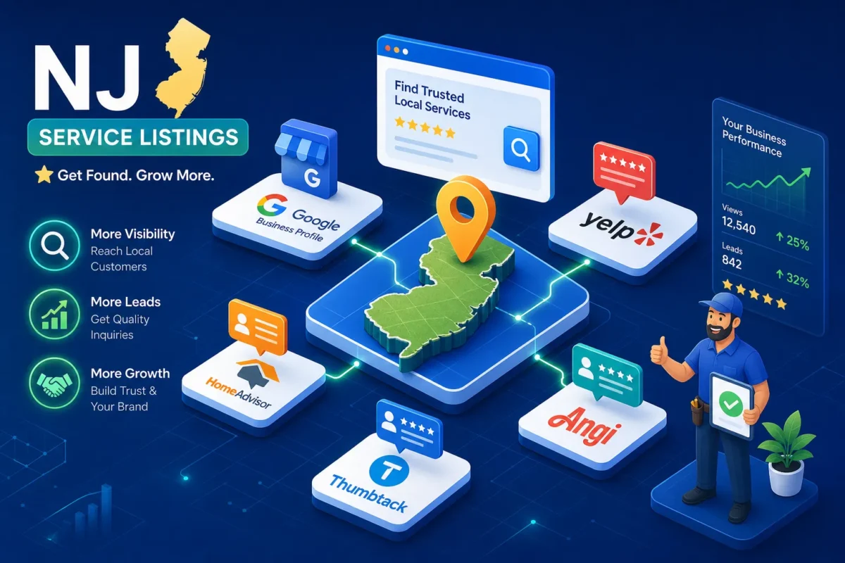 Best Platforms for NJ Service Provider Listings Online