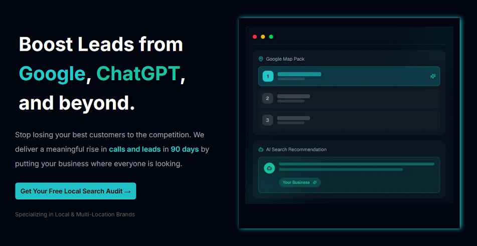 Local Search Visibility (AI, ChatGPT) - Boost Leads